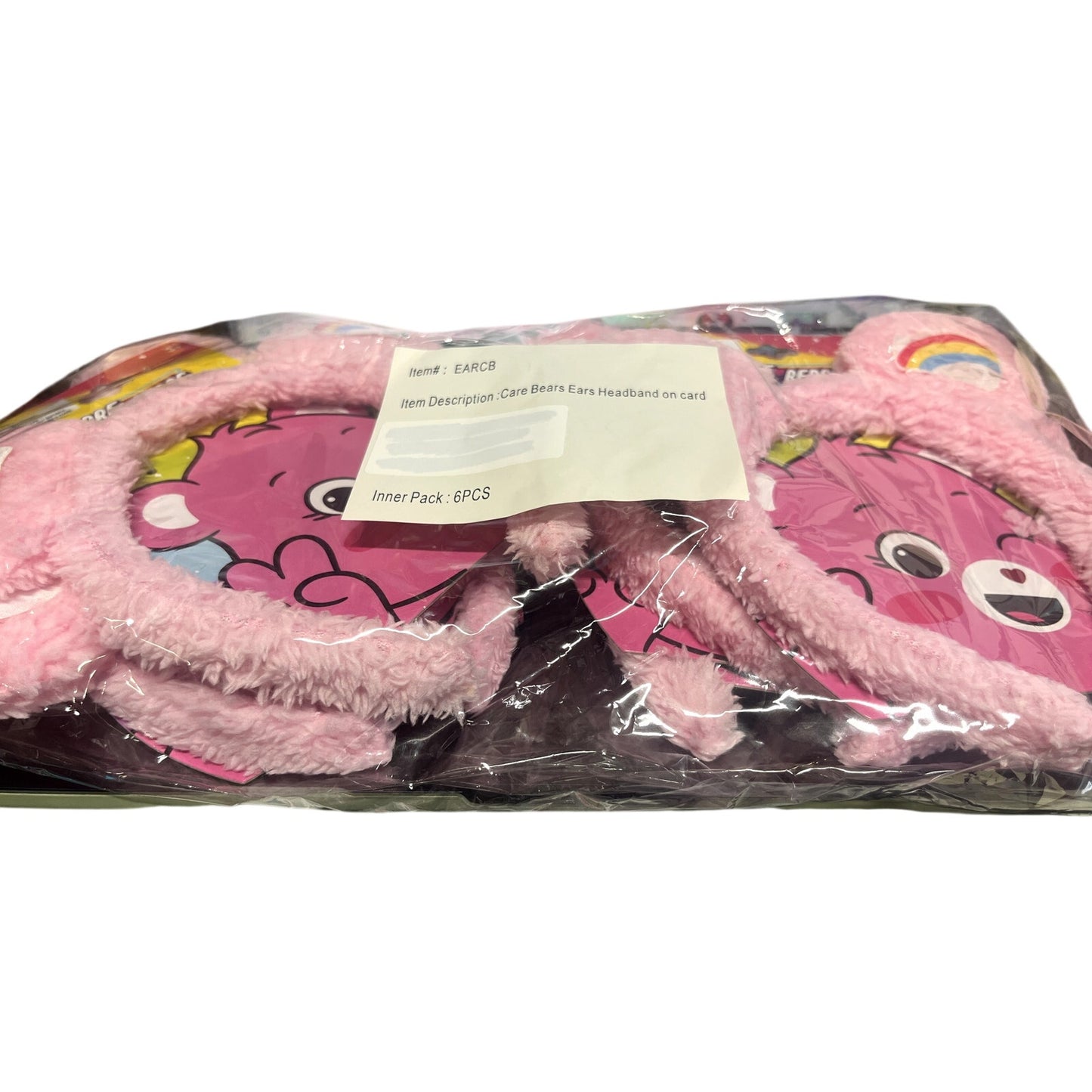 Care Bears Ears Headband on Card 6 Pz