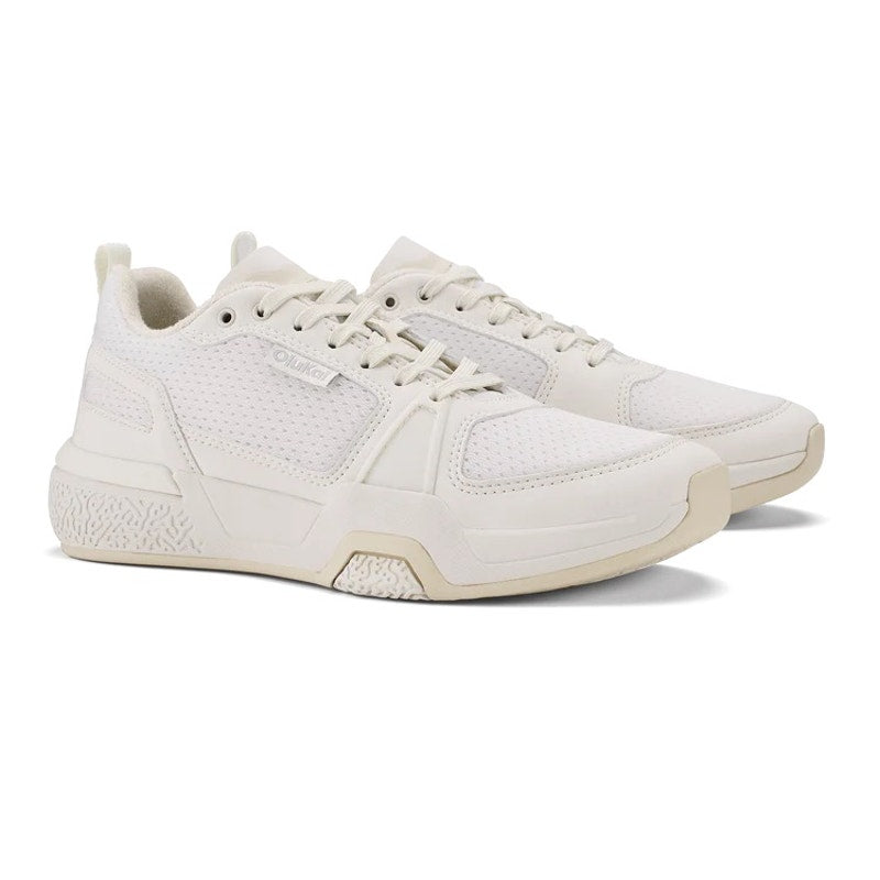 Women's Olukai Anau Pickleball Shoes Color: Bright White 6.5