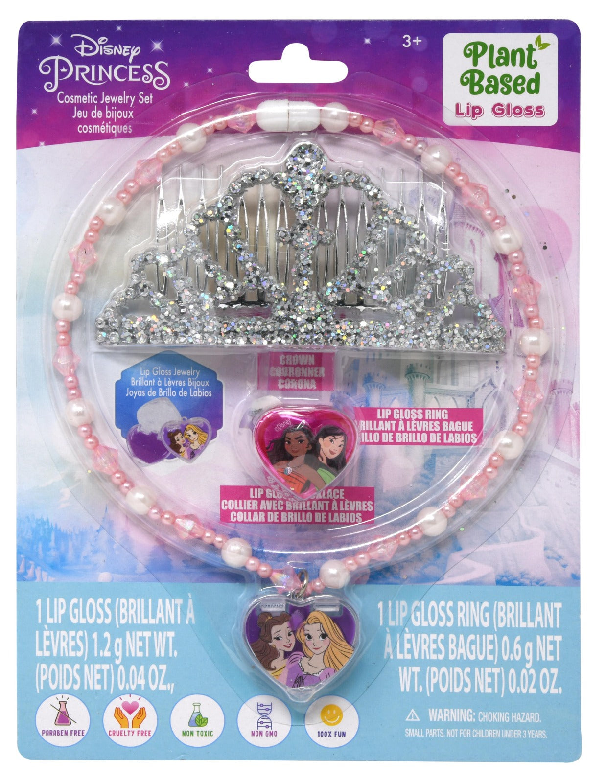 Princess Necklace & Tiara set on Card