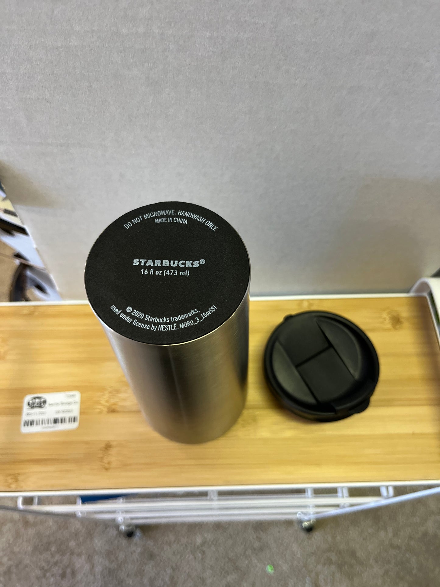 Metal Travel Mug Starbucks