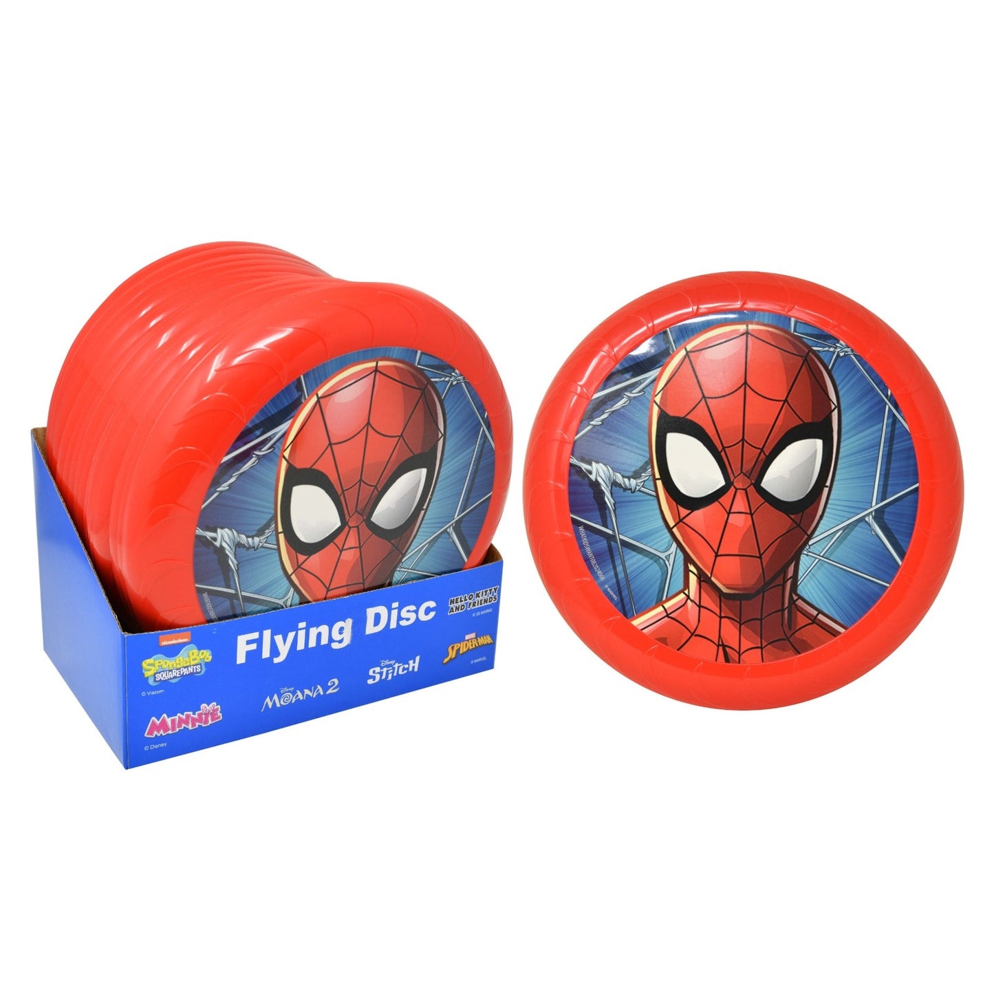Spiderman Licensed 9" Flying Disc pack 2