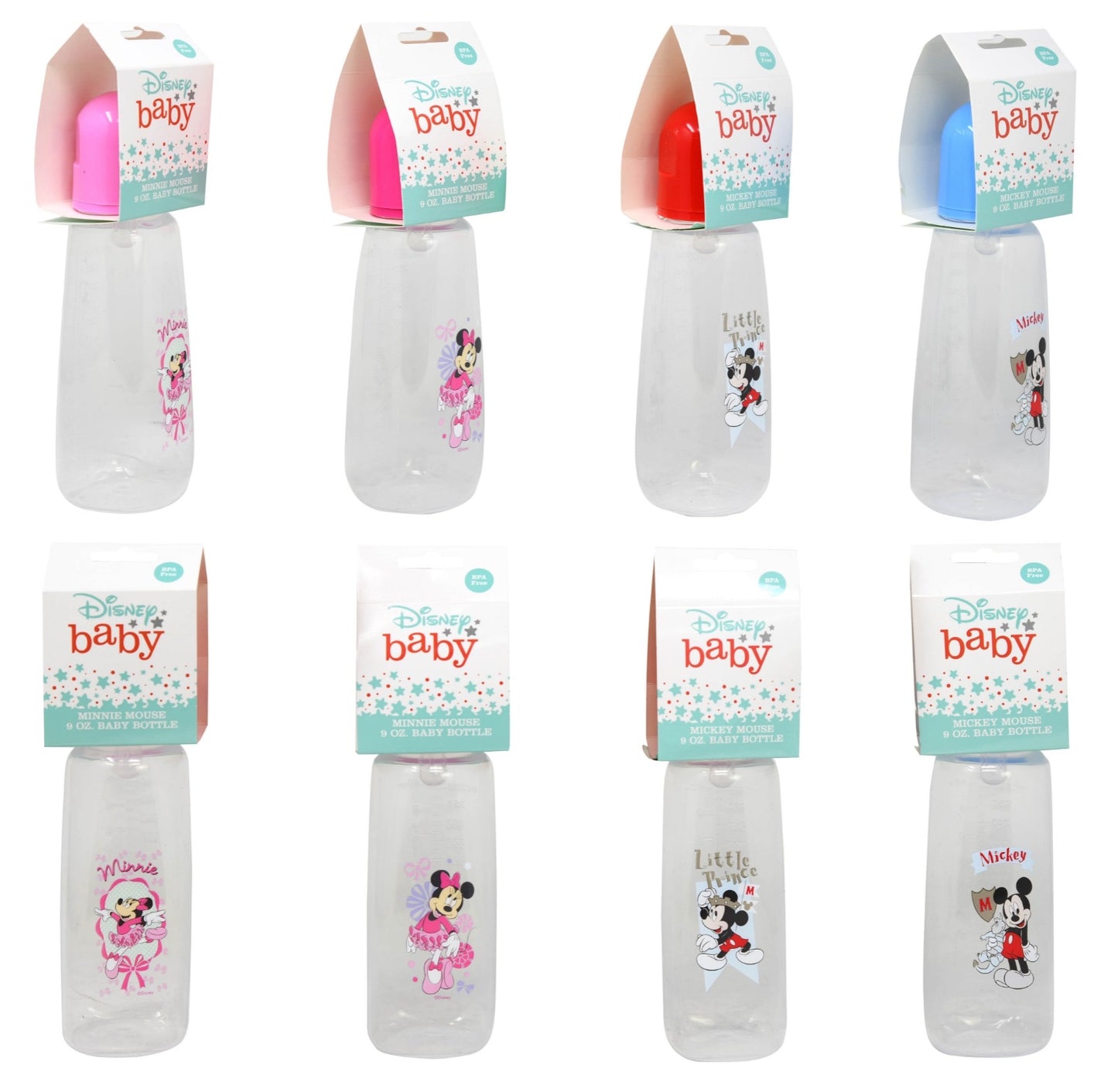 Mickey & Minnie 9oz Baby Bottle