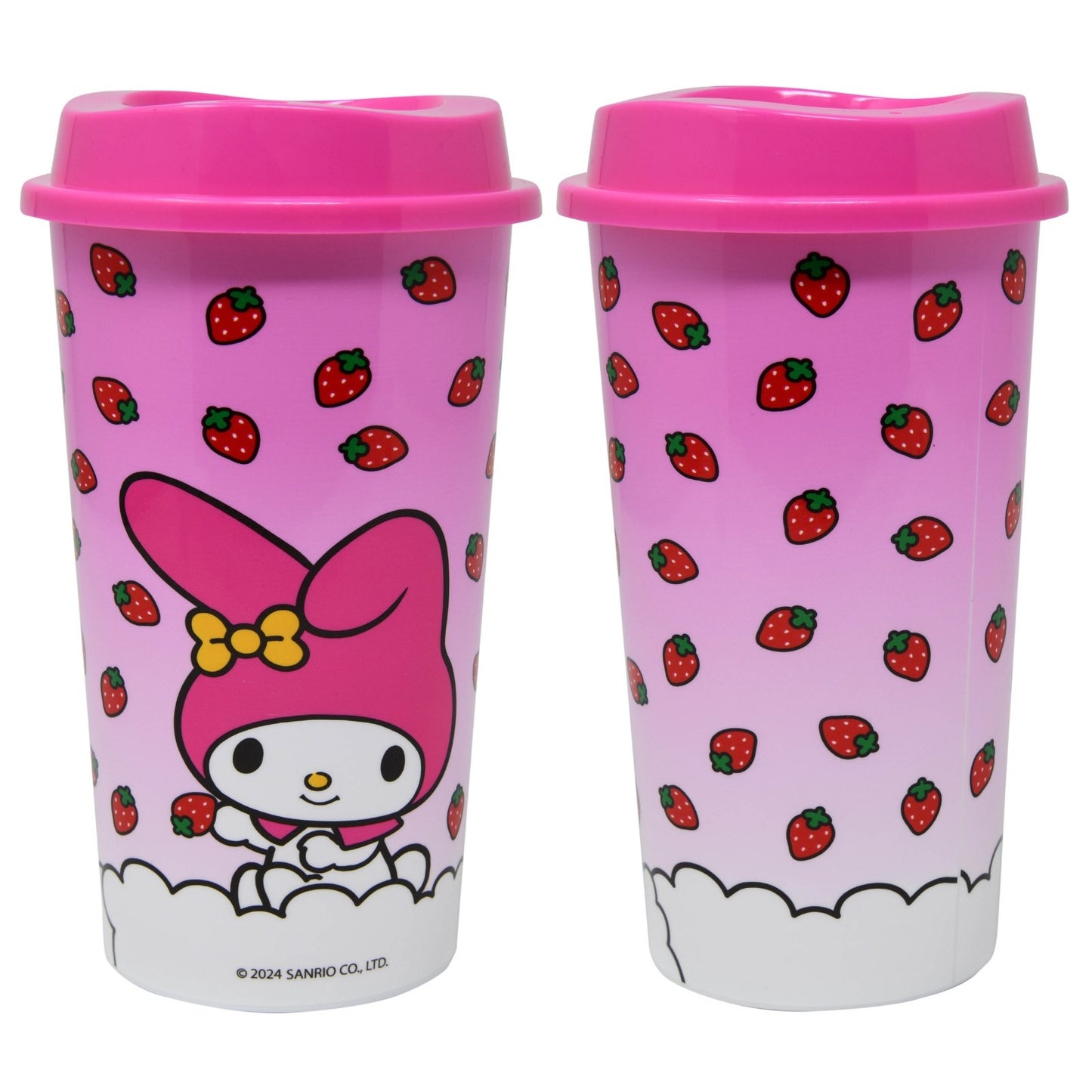 Hello Kitty My Melody 20 oz cup with lid