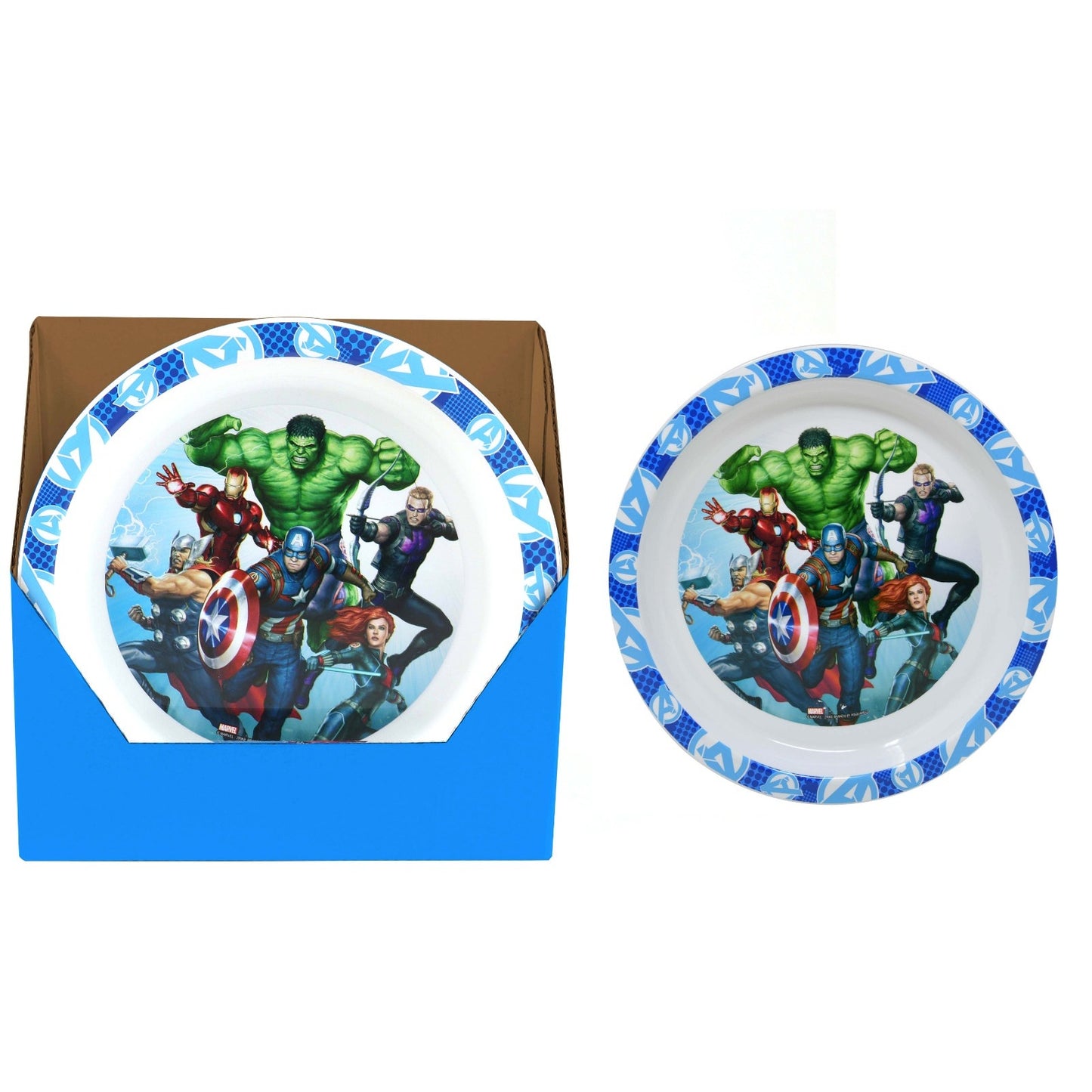 Online Avengers PP 8" Plate plastic