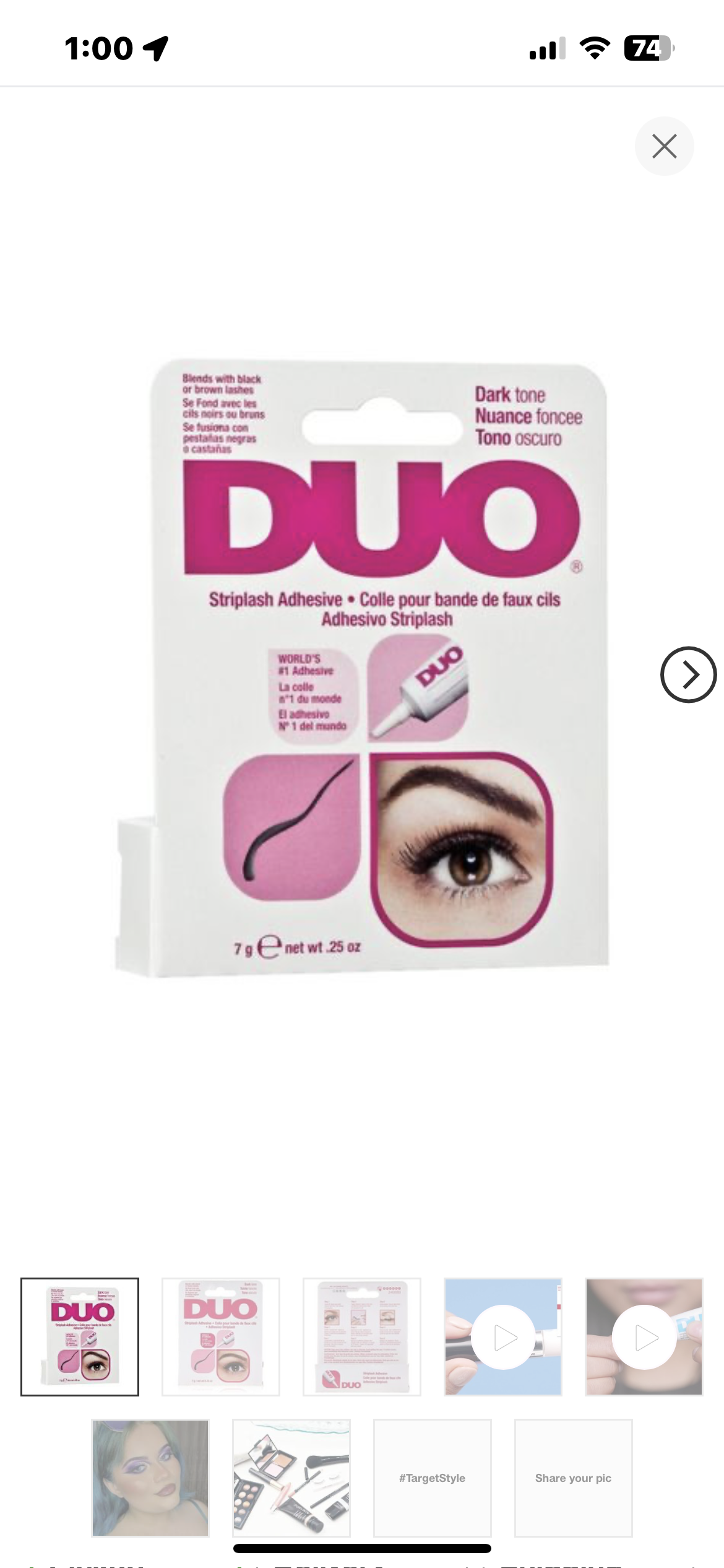 DUO Adhesive Lash Adhesive - 0.25oz