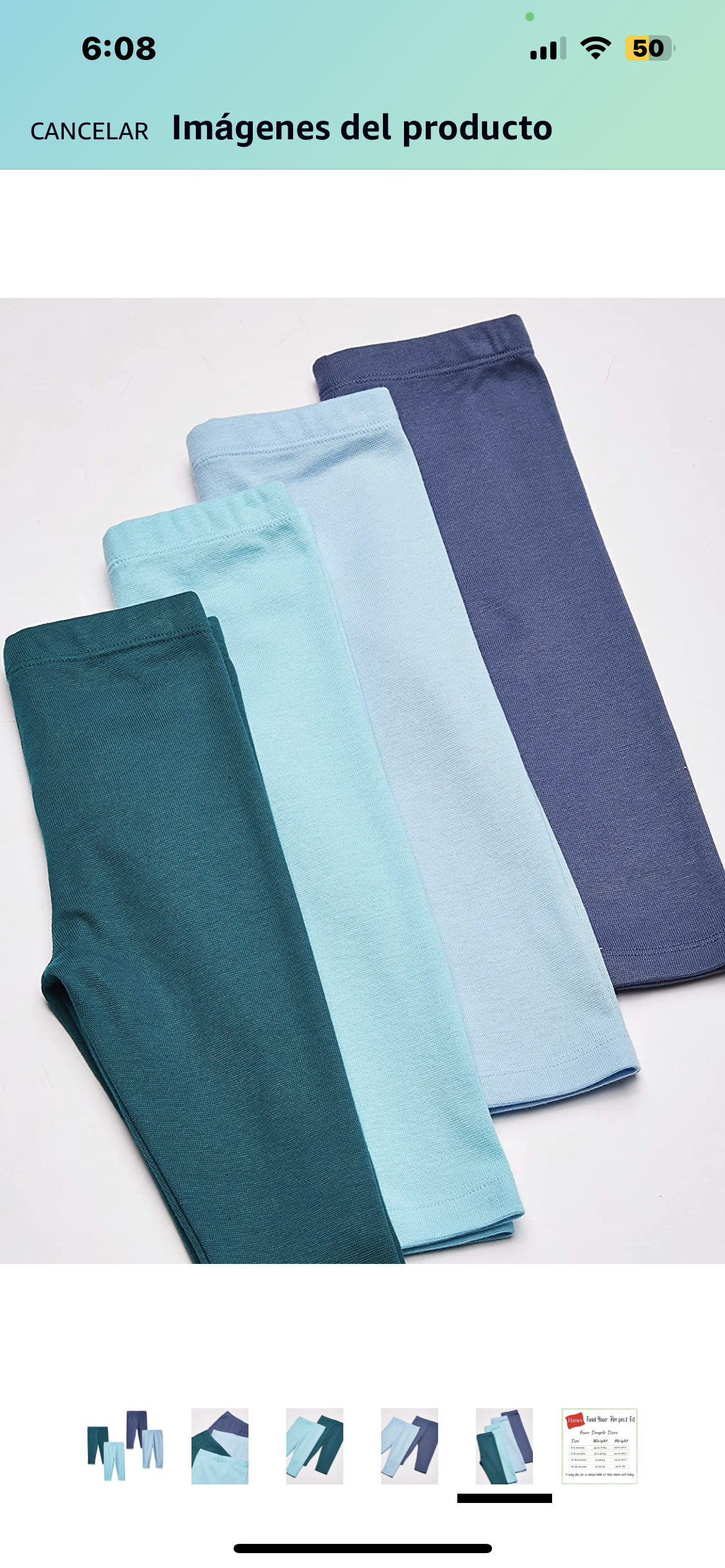 Hanes Leggings para bebé, pantalones de punto Flexy Ultimate para niños y niñas, paquete de 4