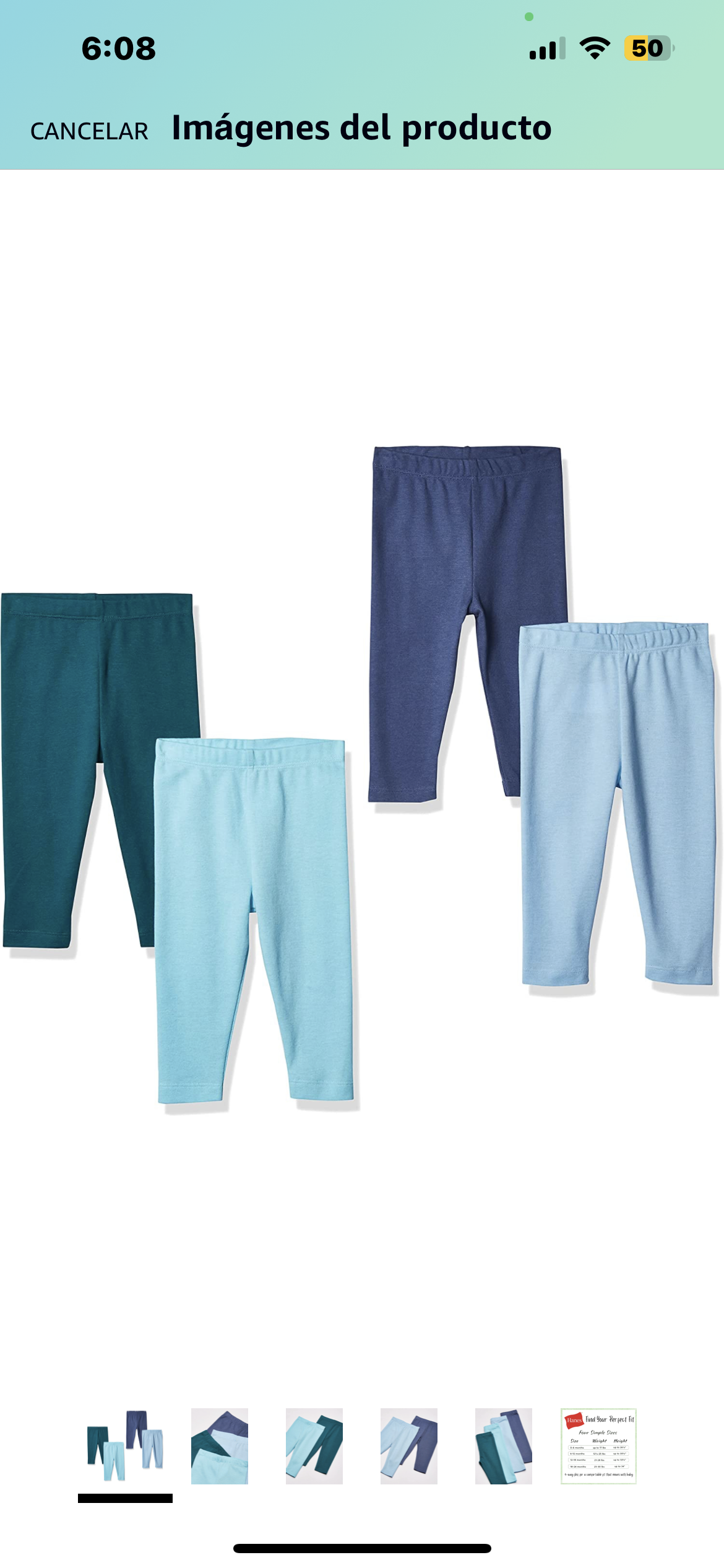 Hanes Leggings para bebé, pantalones de punto Flexy Ultimate para niños y niñas, paquete de 4