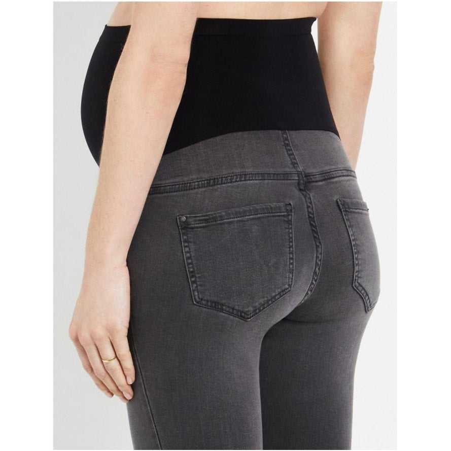 Motherhood Maternity | Indigo Blue Secret Fit Belly Skinny Maternity Ankle Jeggings