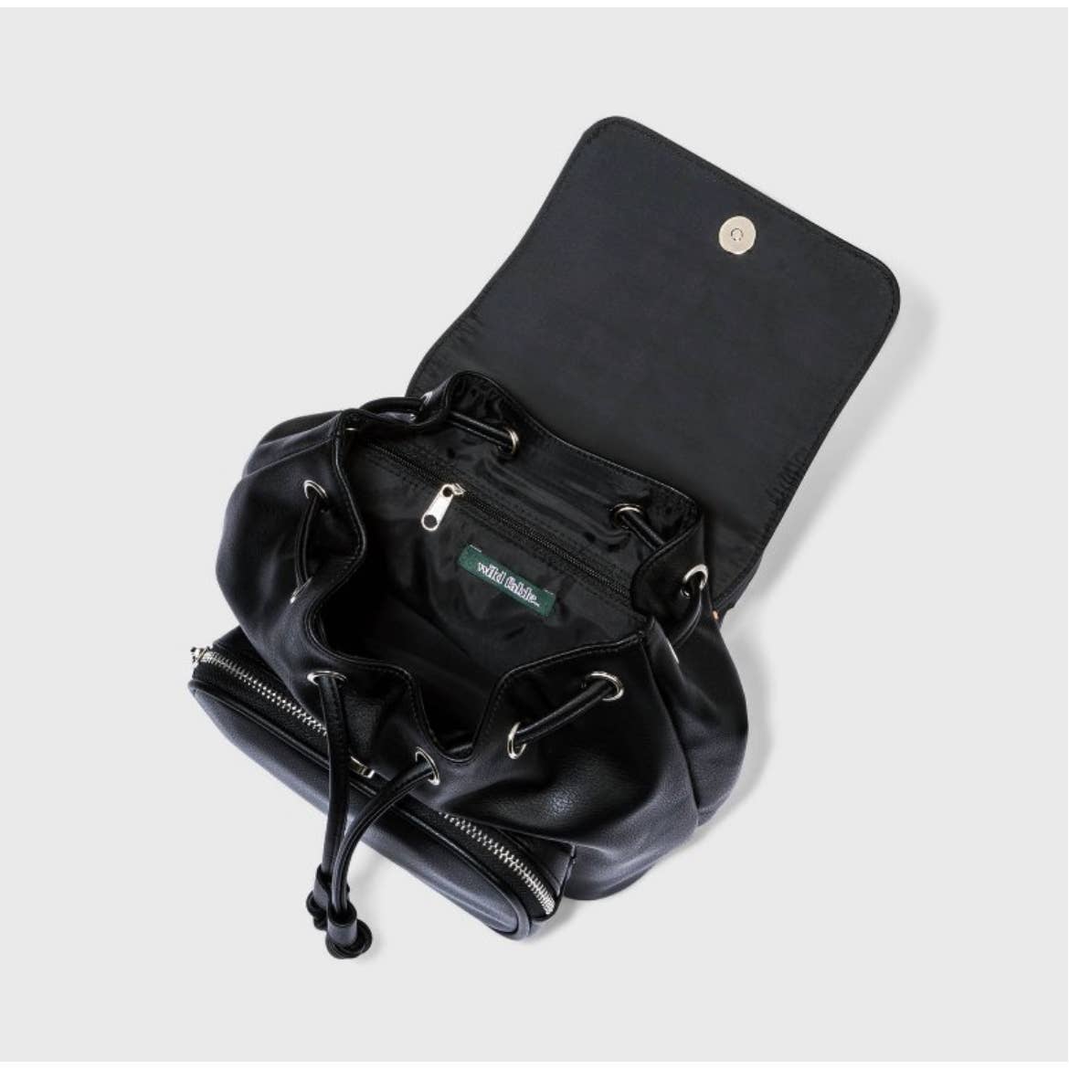9" Mini Flap Backpack - Wild Fable™ Black