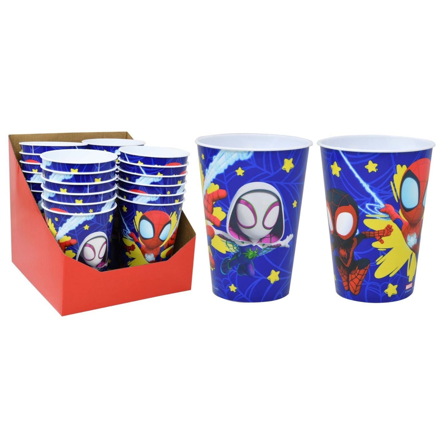Spidey & Friends 15oz PP cup plastic ONLY 12 PZS