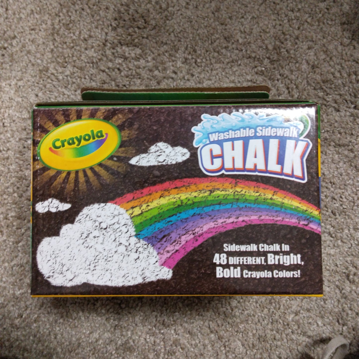 Crayola washable sidewalk chalk