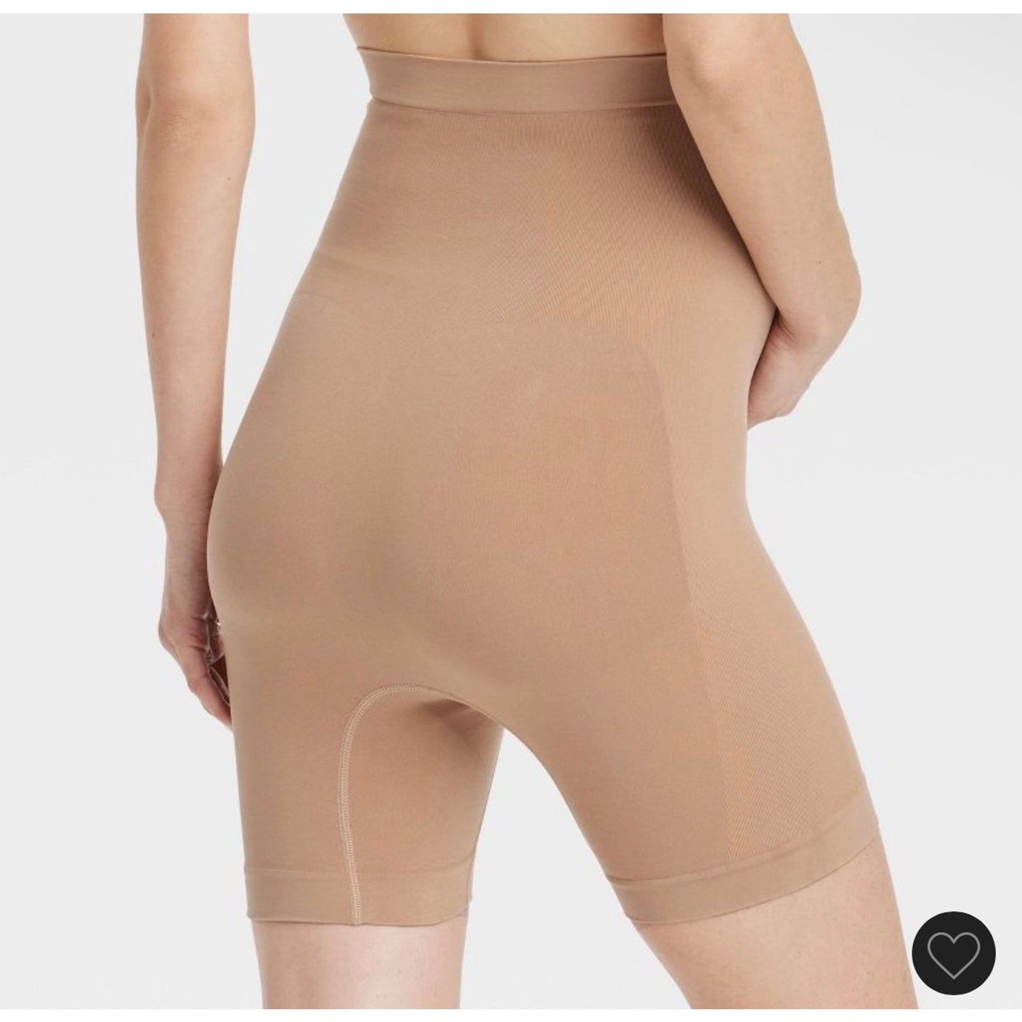 Shapewear Bike Shorts Maternity - Isabel Maternity by Ingrid & Isabel™ Taupe L