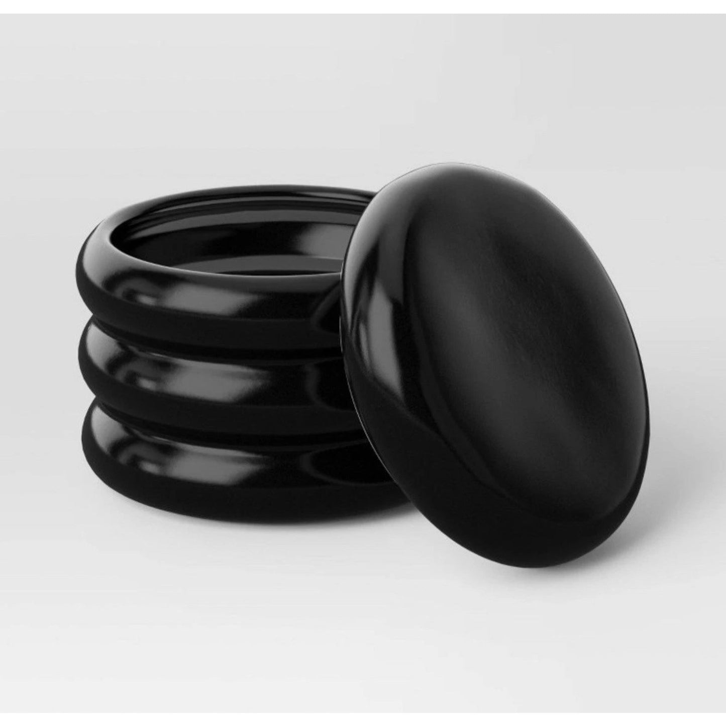 Bubble Lidded Box Black - Room Essentials (Target)