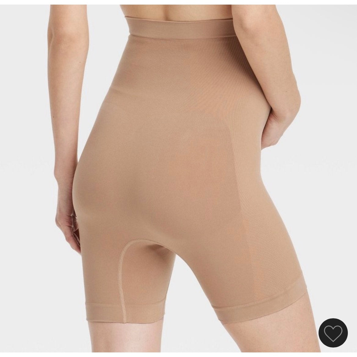 Shapewear Bike Shorts Maternity - Isabel Maternity by Ingrid & Isabel™ Taupe M