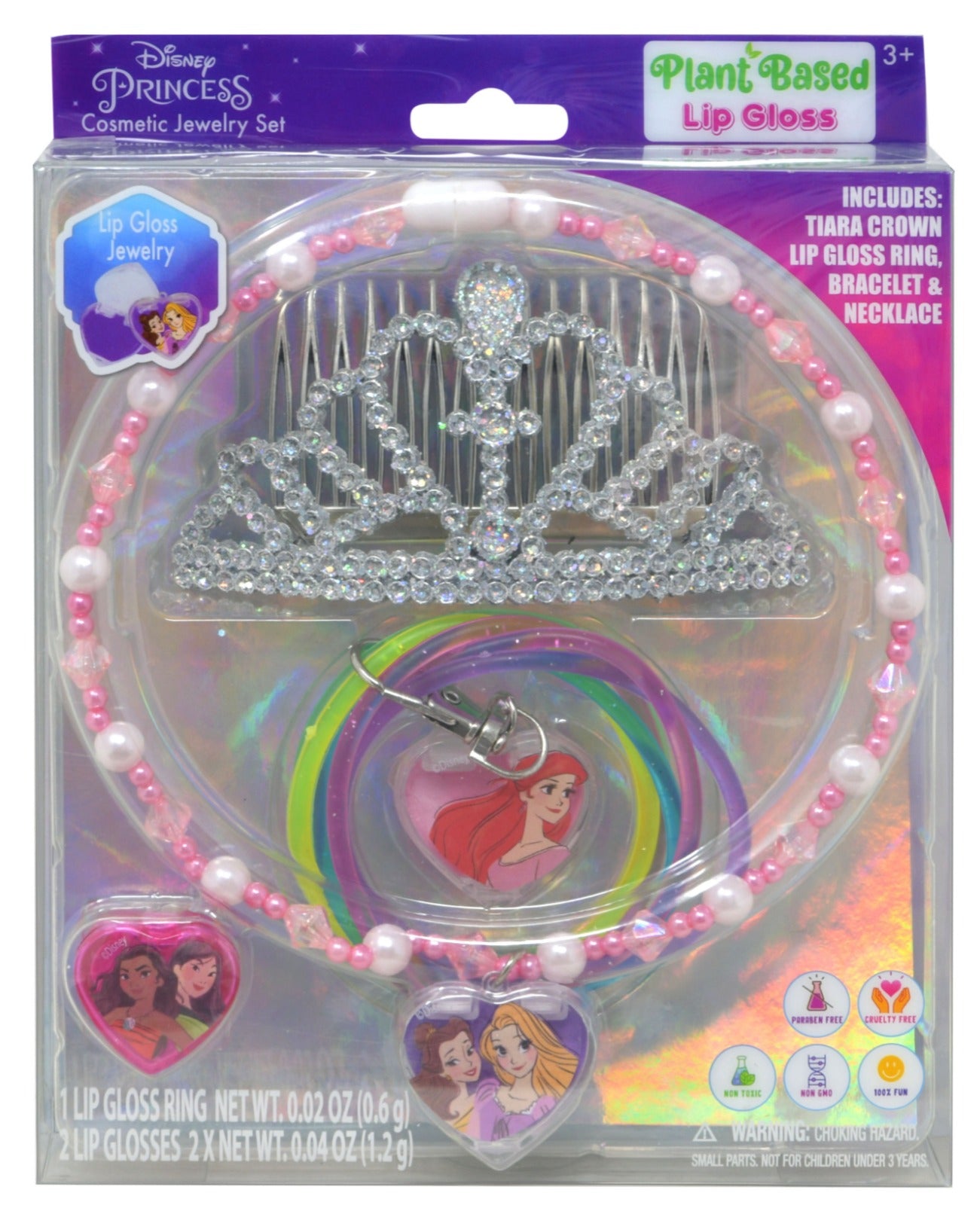 Princess Necklace & Tiara set on Card