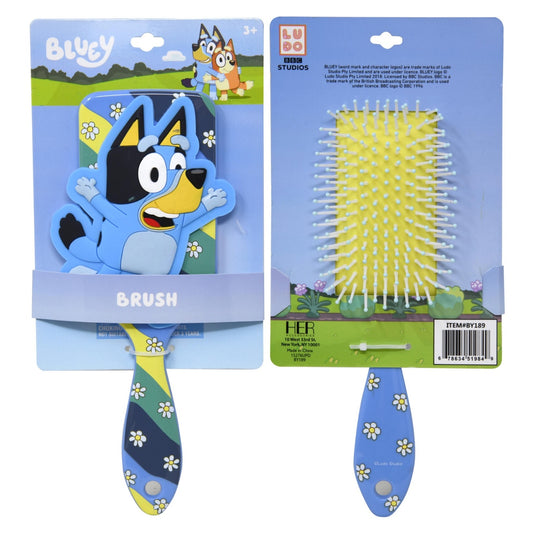 Bluey Character Shaped Bubber Brush eith Hangtag