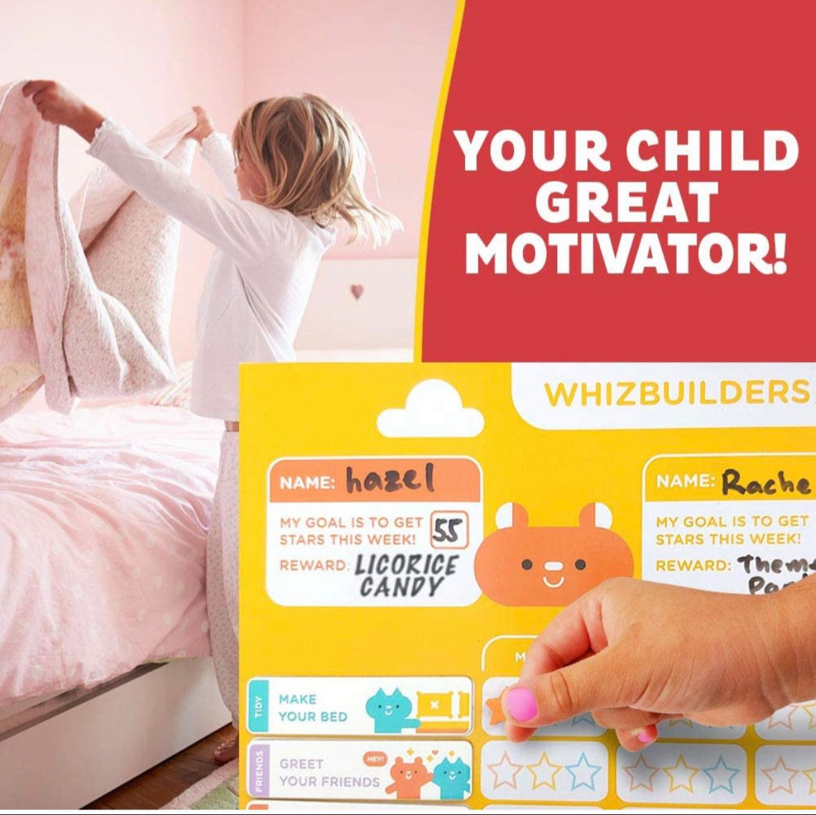 Rewards Chart Whizbuilders/ Pizarron De
Recompensas