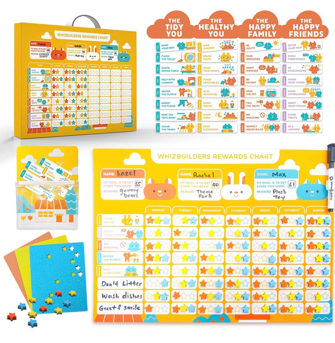 Rewards Chart Whizbuilders/ Pizarron De
Recompensas