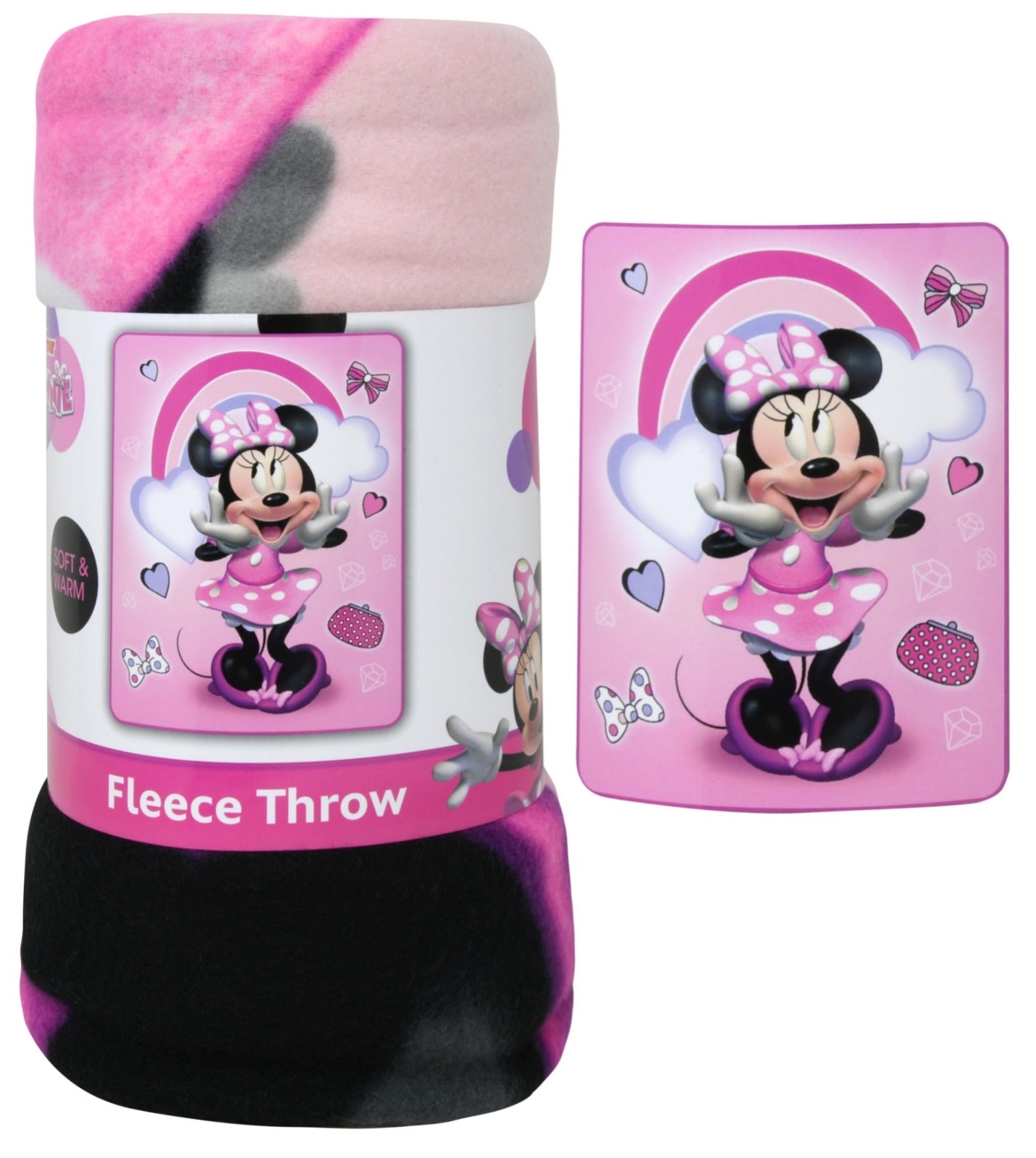 Minnie Fleece Throw 45x60