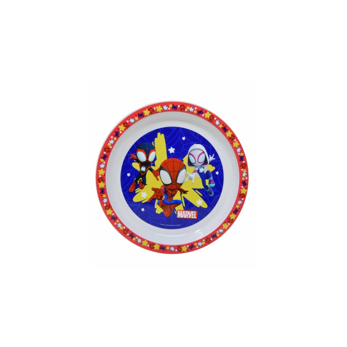 Spidey & Friends PP 8" Plate plastic pack 2