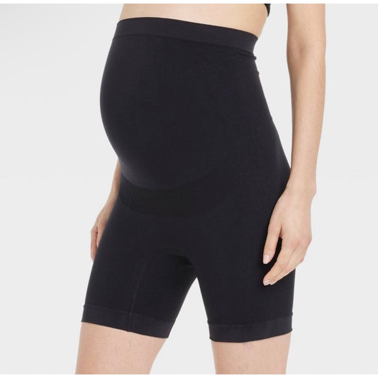 Shapewear Bike Shorts Maternity - Isabel Maternity by Ingrid & Isabel™ Black M