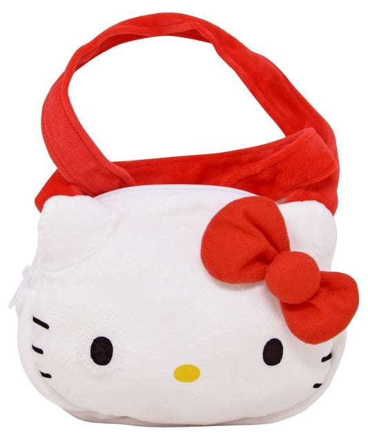 Hello Kitty Red Head Shaped Plush Shoulder bag Cross body with Hangtag