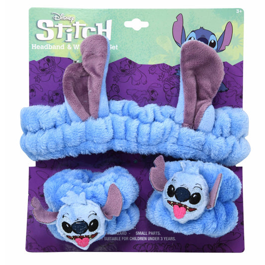 Stitch Plush Headband & Wristband Set