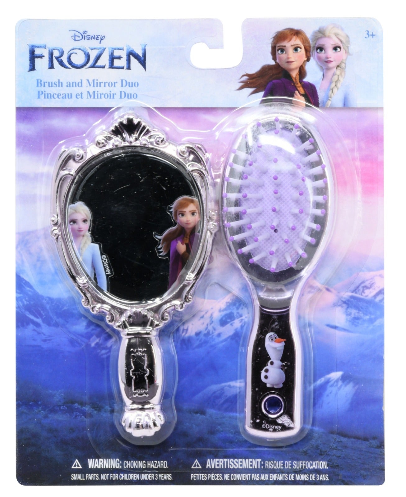 Frozen Brush & Mirror on Card