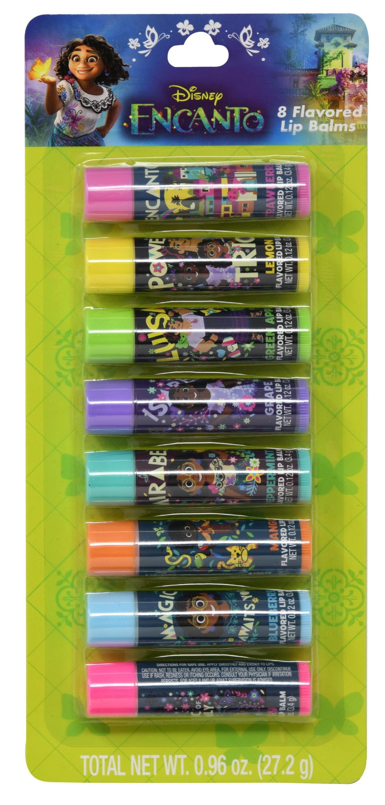 Encanto 8pk Lip Balm on Card