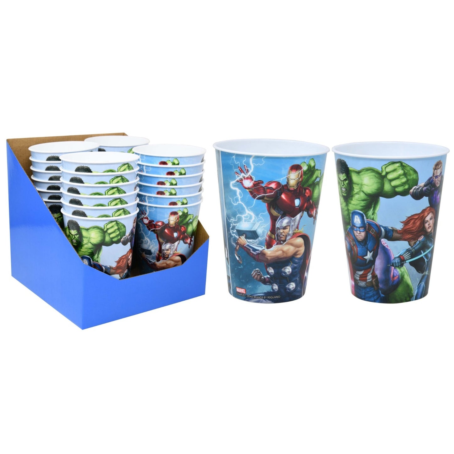 12 pzs Avengers 15oz PP cup plastic ONLY 12 PZS