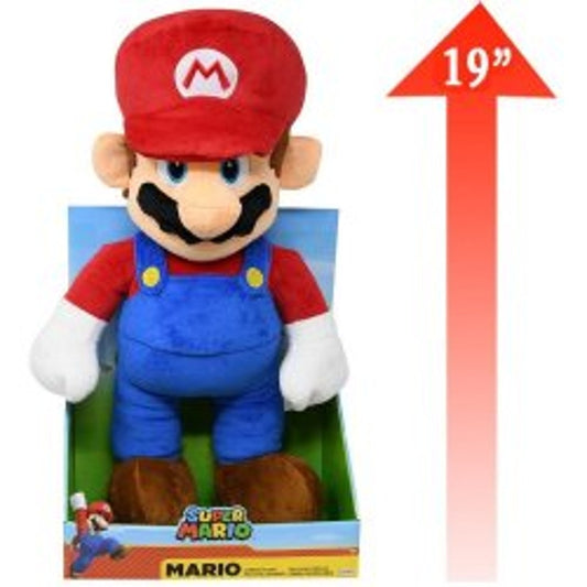 Nintendo - Jumbo Basic Plush Mario 19"