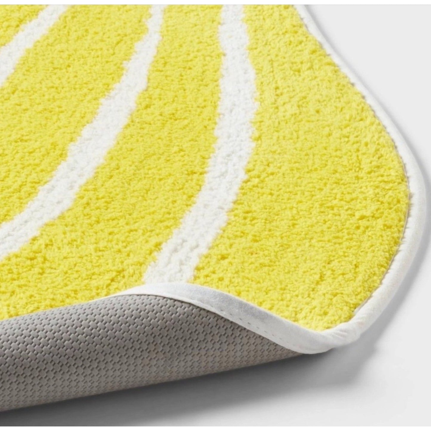 Pack 2 Lemon Bath Rug Non-Slip Washable Cotton 23x30 Room Essentials