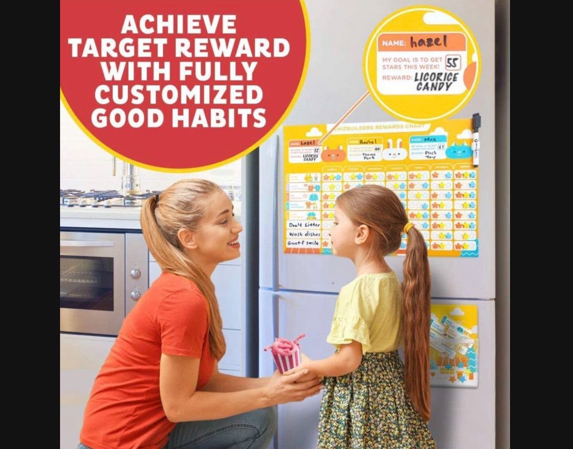 Rewards Chart Whizbuilders/ Pizarron De
Recompensas