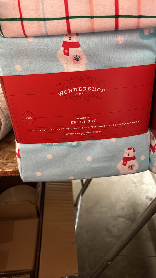 Sábanas full de franela