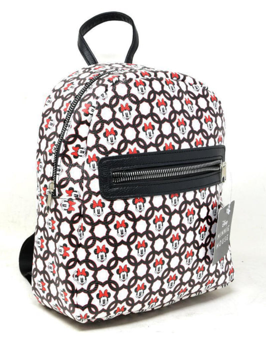 Minnie All Over Print 10" Deluxe Mini Backpack