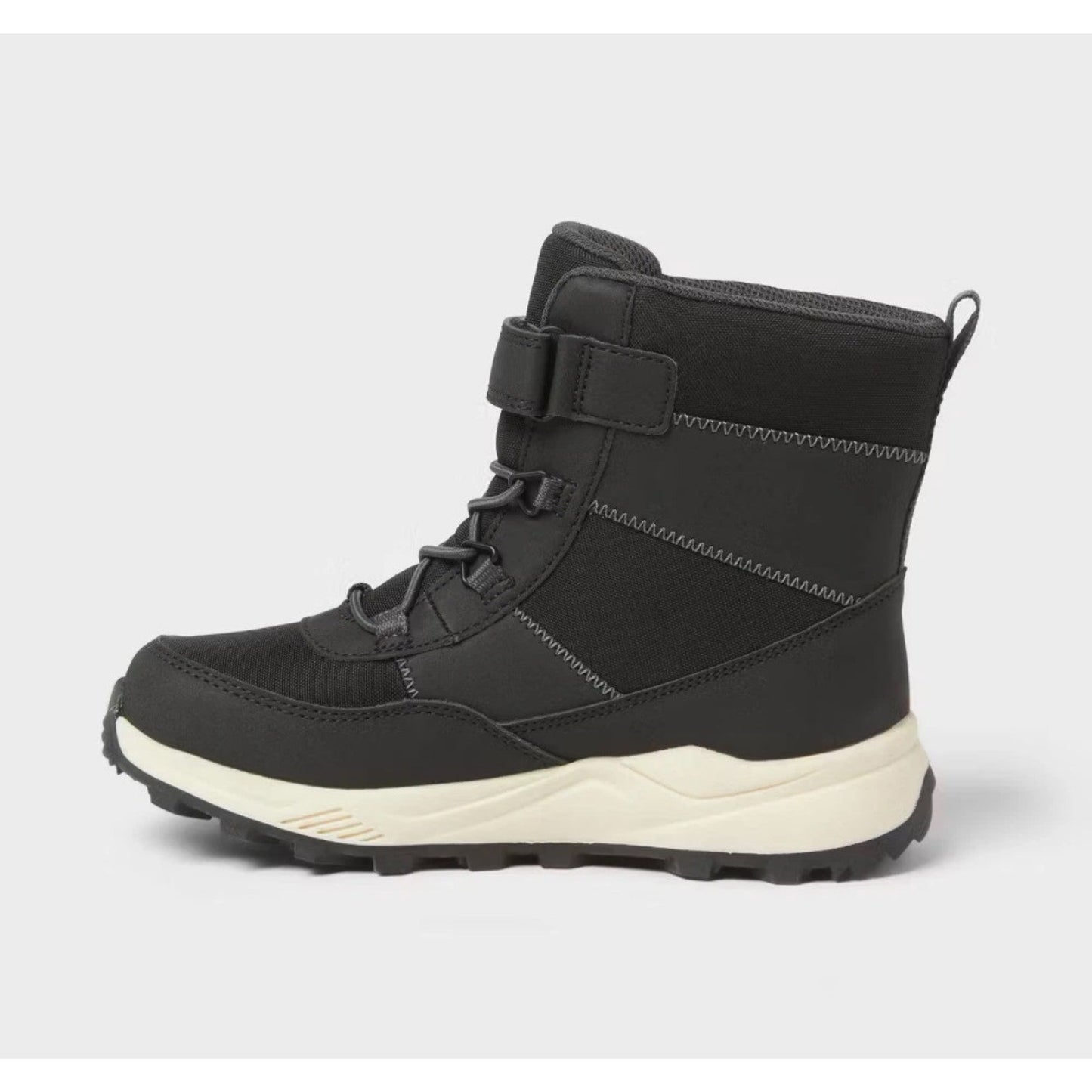 Kids' Noah Hiker Winter Boots - Cat & Jack Black 6