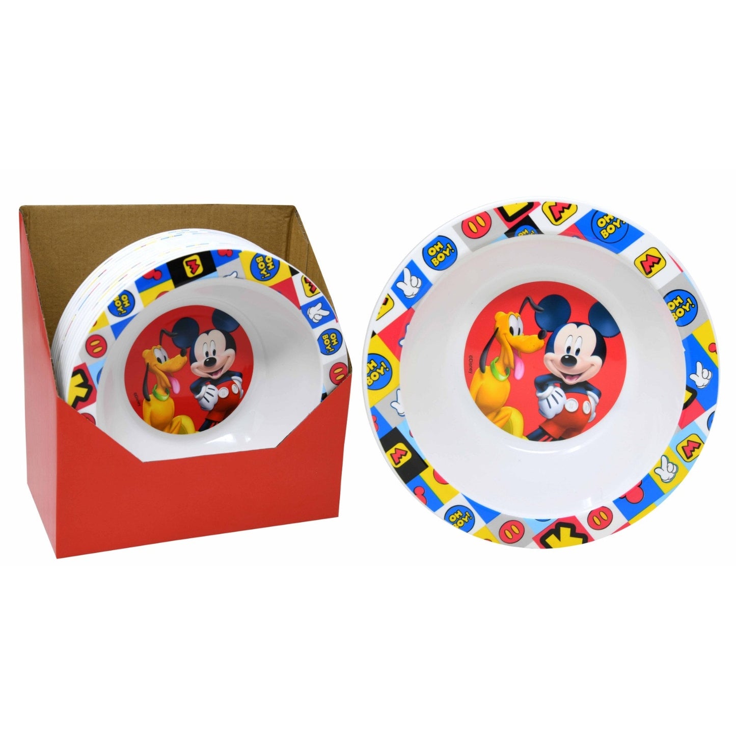 Mickey Mouse PP 6.5 Bowl 2 pz ONLY