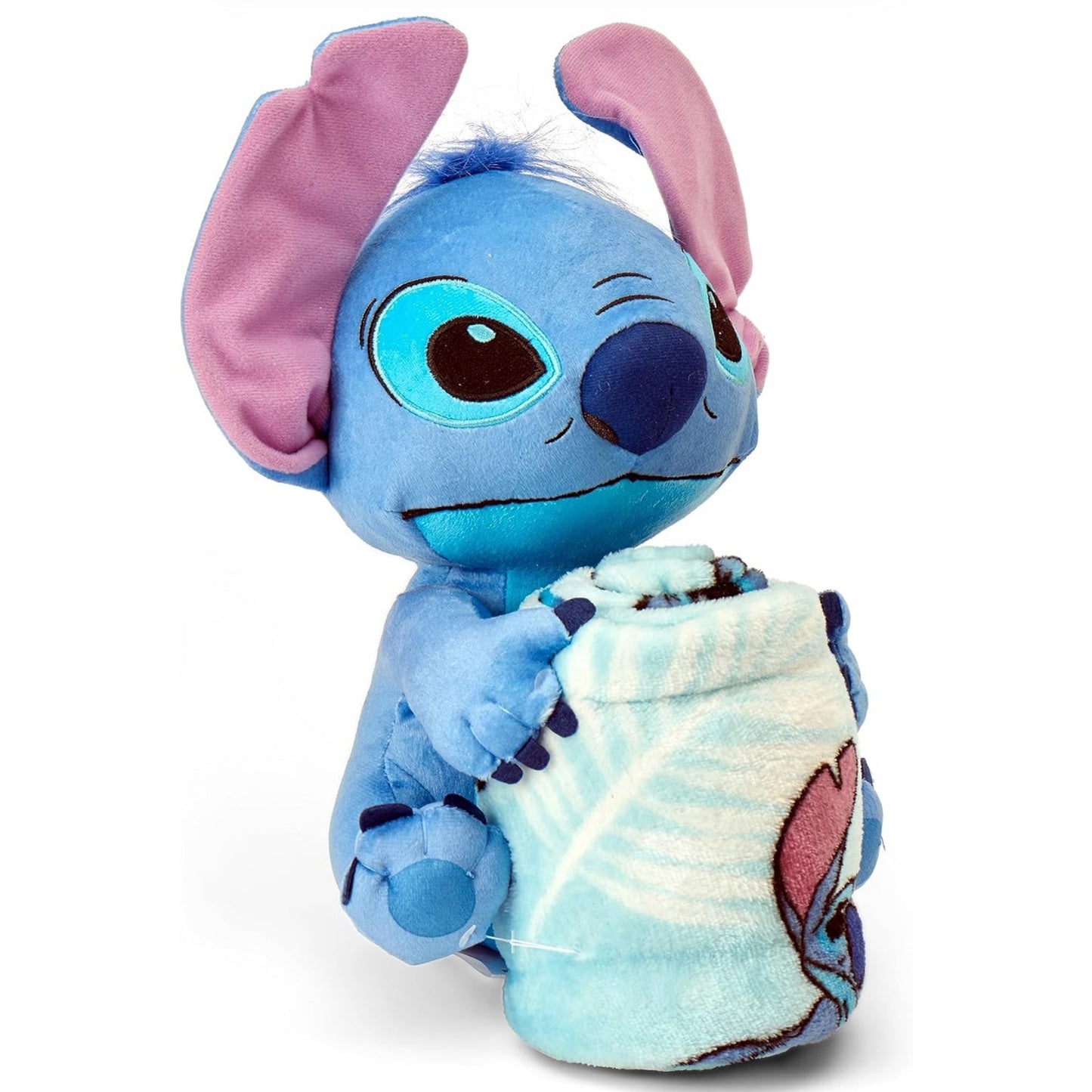 Lilo & Stitch Character Hugger Pillow & Silk Touch Throw Blanket Set, 40" x 50"
