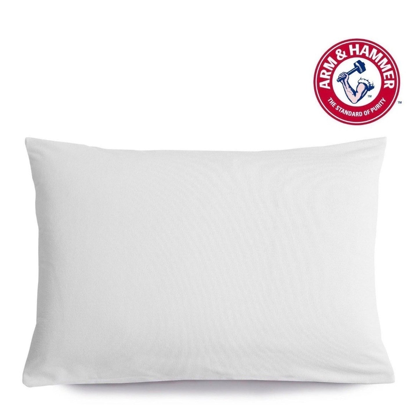 Pack 4 Arm & Hammer Standard/Queen Soft Terry Pillow Protector