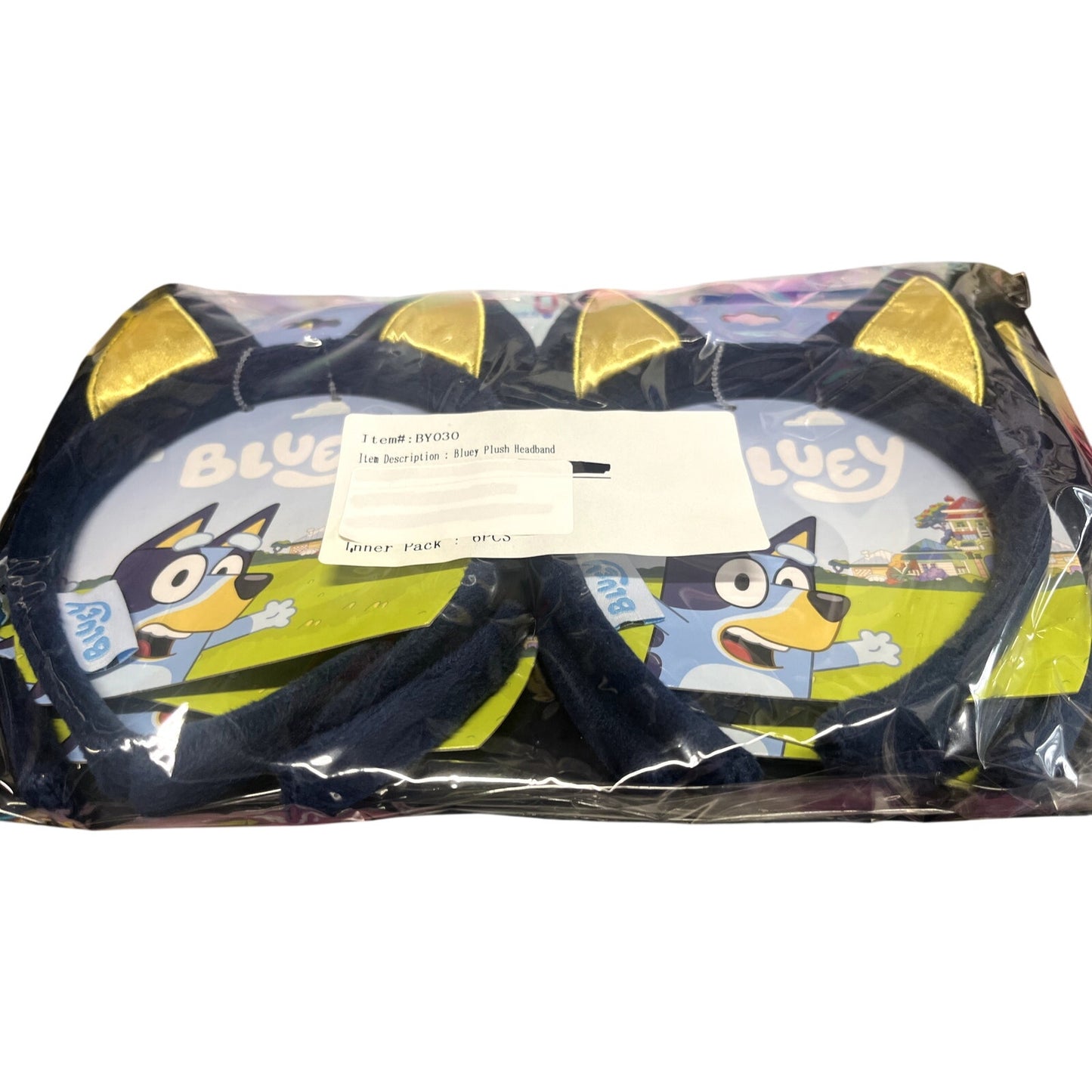 Bluey Plush Headband  6 Pz