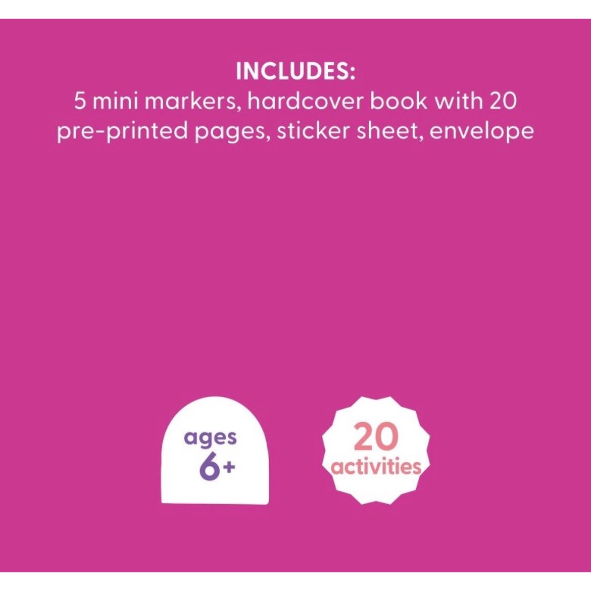 Valentine's Craft Favorite Person Keepsake Book Coloring Kit - Mondo Llama™