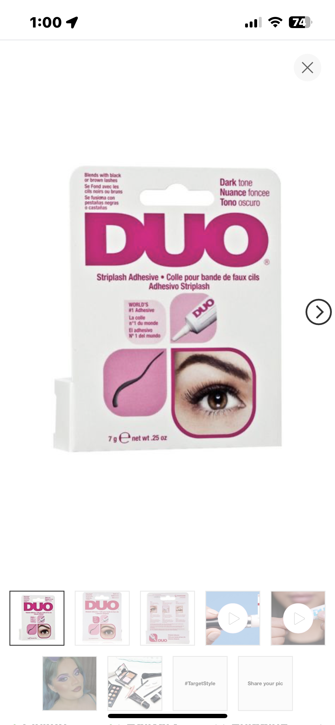 DUO Adhesive Lash Adhesive - 0.25oz