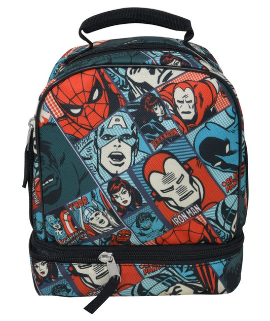 Marvel All Over Print Drop Bottom Lunch Bag