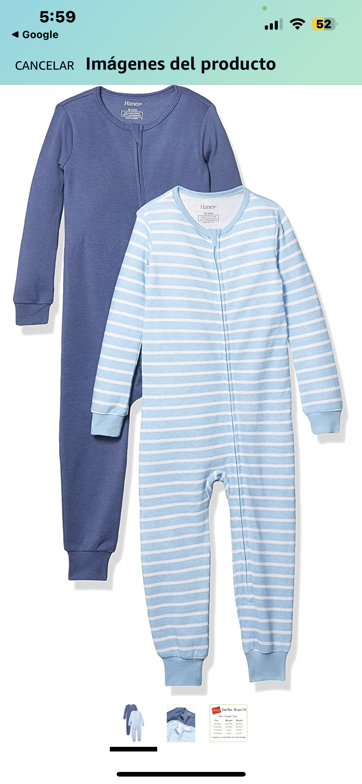 Hanes Ultimate Baby - Trajes para dormir y jugar (2 unidades), para bebés