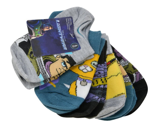 Lightyear On A Mission 6pk SML NS Socks