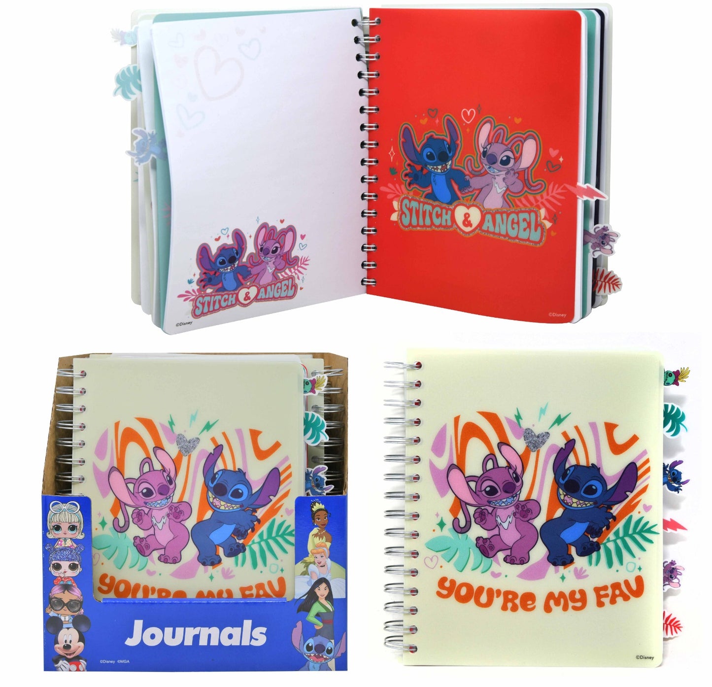 Stitch Tabbed 144 pgs Journal in PDQ