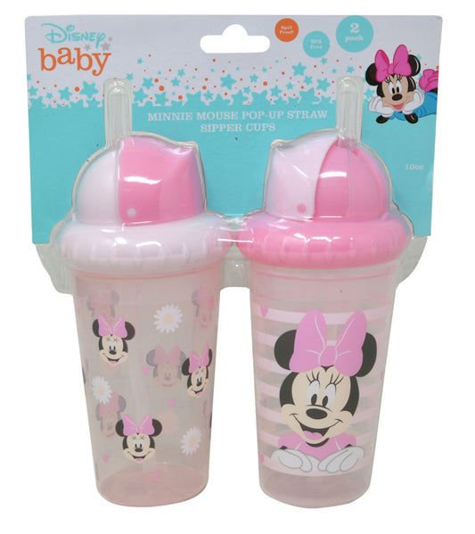 Minnie 2pk Straw Sipper Cup