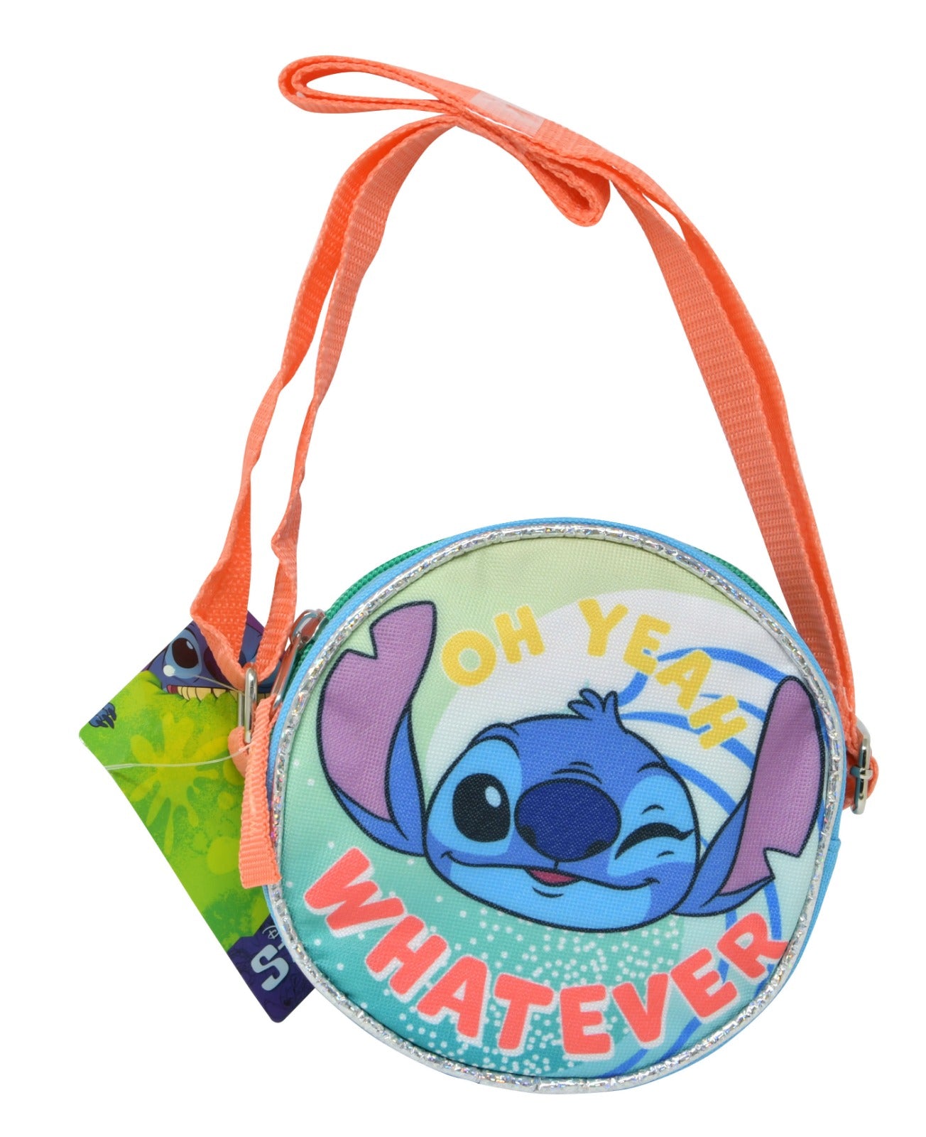 Stitch Round Crossbody Bag