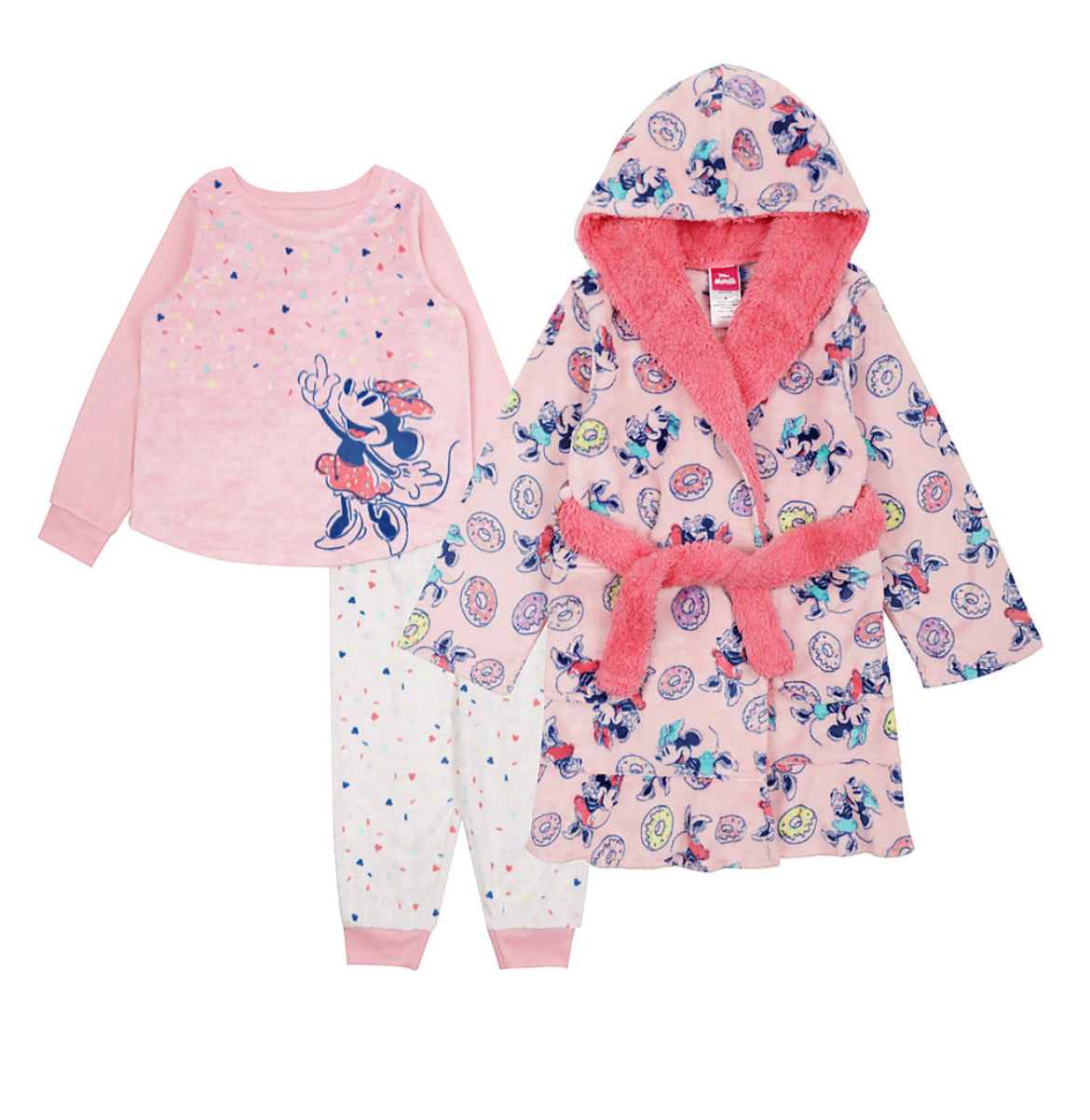 Minnie Kids' 2-piece Pajamas with Robe