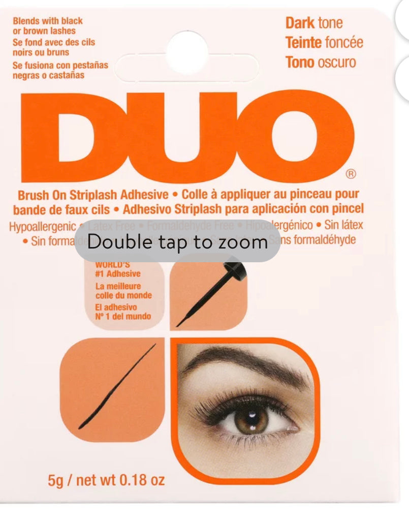 Duo Brush-On Eyelash Adhesive, Dark